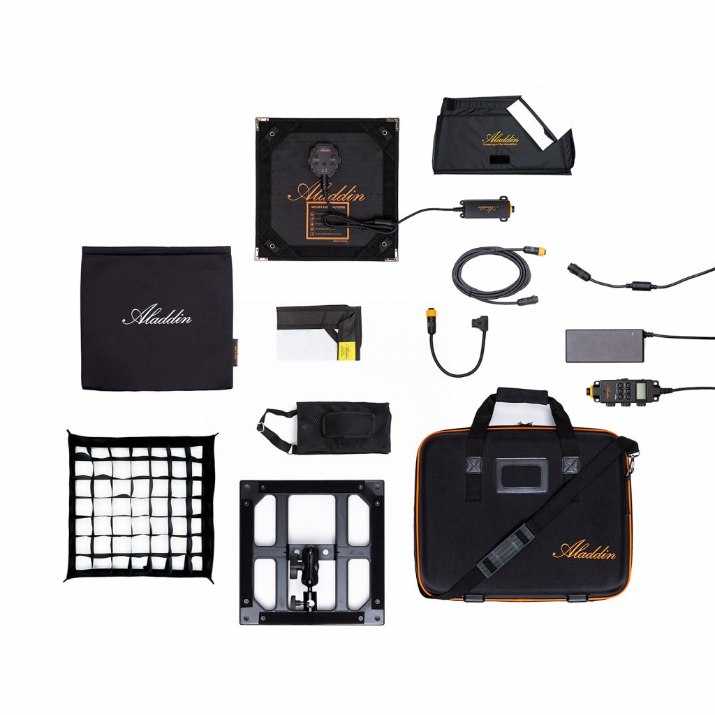 Aladdin All-in 1 Color Gaffer Kit(50w Bi-Color,20wRGB)