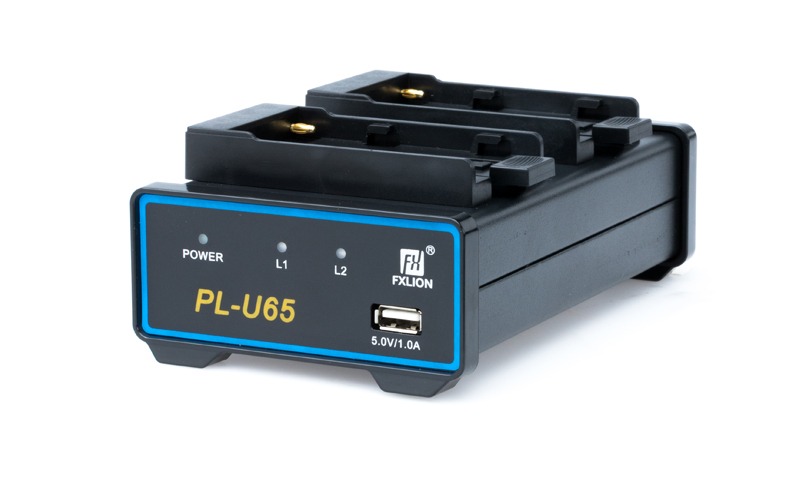 2 CH Charger for Sony BP-U Batteries - 16.8V / 1.5A
