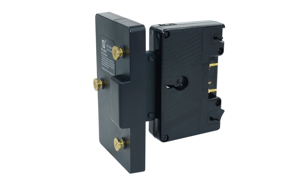 Two gold-mount plate double capacity