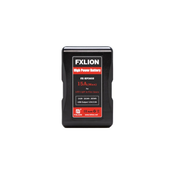High Power Battery - 14.8V  265Wh V-Mount Battery